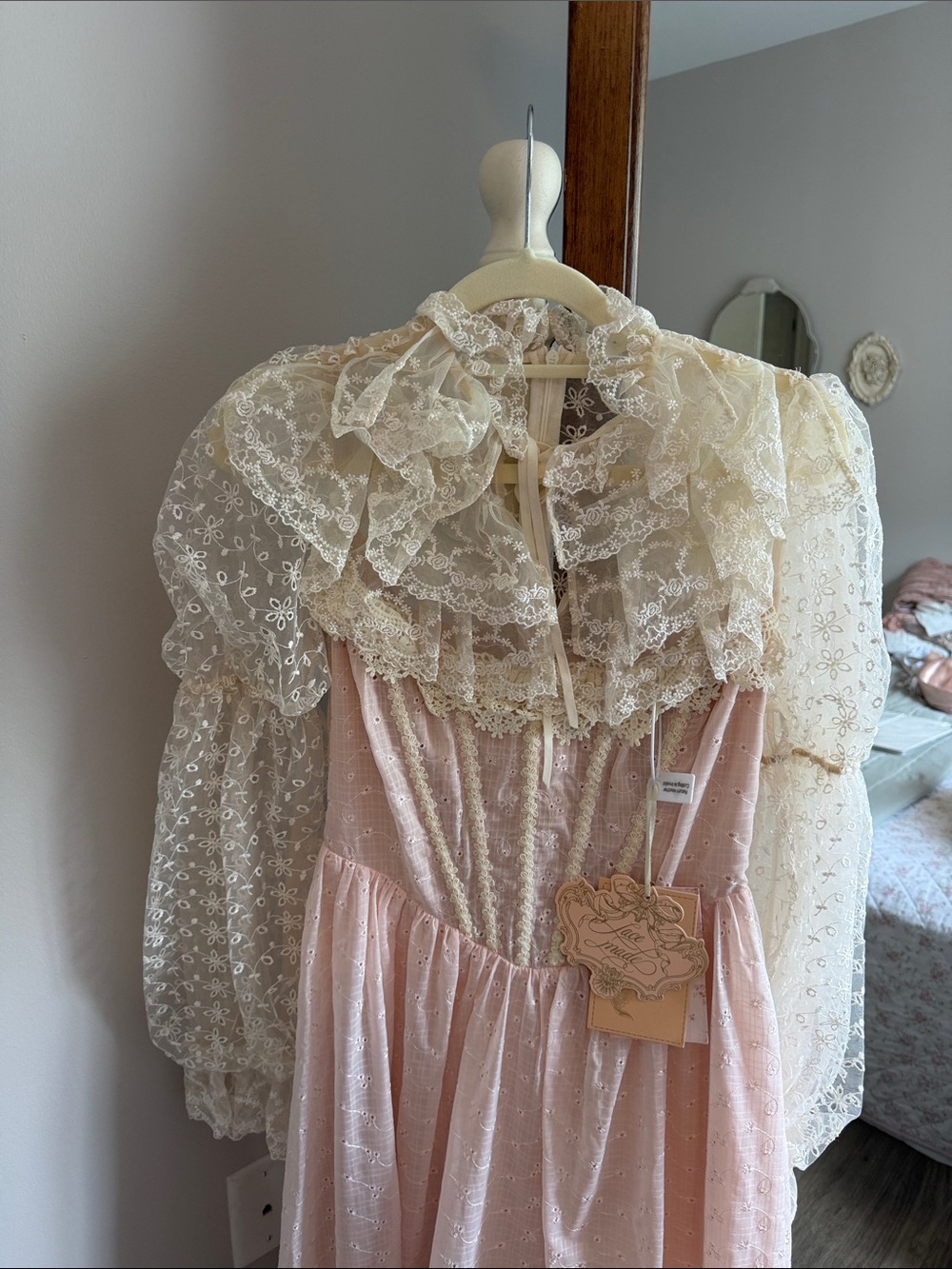 Lacemade Pink Knight Corset Dress - Picture 3 of 5